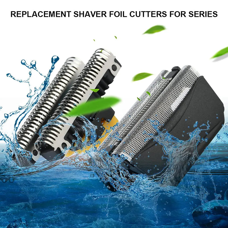 Lama di ricambio per testina in lamina 51B per rasoio elettrico BRAUN serie 5 510,550,60,570cc,590cc,590cc,8581,8583,8585, 8588,8590