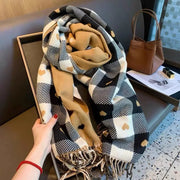 1 Pezzo di Sciarpa a Forma Cuore per Donna Autunno e Inverno - immagine 2