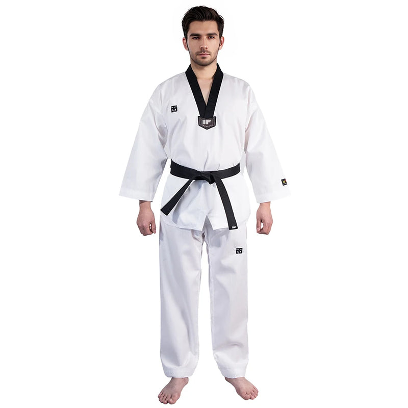 Dobok Taekwondo / Karate Uniforme Completa – Kimono Arti Marziali Bambino & Adulto (XXXS–XXXL)