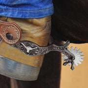 1 paio di speroni western classici per equitazione - immagine 3