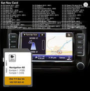 Scheda SD Navigazione VW Discover Media MIB2 2026 – Mappe Europa UK V23 32GB per Volkswagen GPS Originale - Campeda
