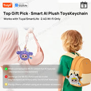 Robot Peluche Intelligente Tuya AI con Occhi LED e Controllo Vocale - immagine 5