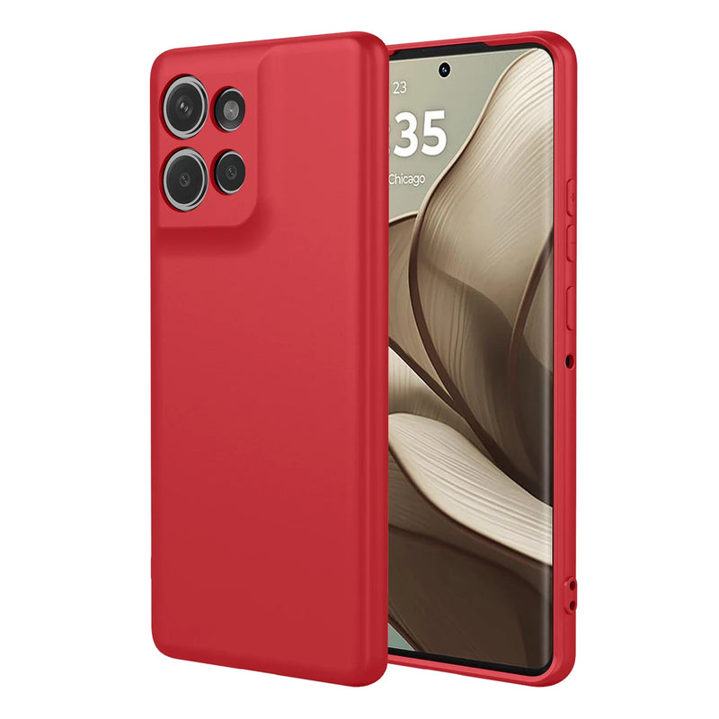 Custodia flessibile in silicone liquido TPU per Motorola Edge 50 Neo Pro Moto Edge 60 Stylus Fusion Ultra Cover protettiva Fundas Coque