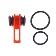 Delysia king Ganci, canne da pesca e ganci per esche in plastica - red-10pcs - immagine 2