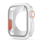 Custodia protettiva per schermo per Apple Watch 45mm 44mm 40mm 41mm Custodia rigida per paraurti anteriore posteriore per PC iwatch 9 8 7 SE 6 5 4 Cambia in Ultra - Campeda