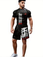 Completo Sportivo Cody: Magliette e Pantaloni a Compressione per MMA - immagine 2