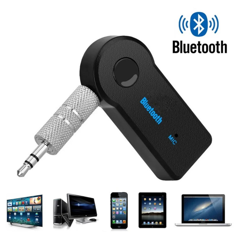 Ricevitore Bluetooth 5.0 Wireless 2 in 1 con Adattatore AUX da 3 - immagine 2