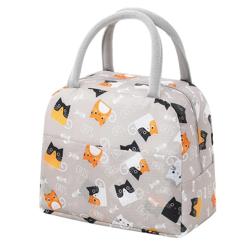 Borsa Termica Colorata in Tessuto Oxford – Lunch Bag Isolata, Anti-Spreco e Pratica - Campeda