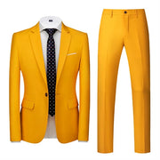 22 colori monopetto abiti da sposa formali abbigliamento uomo moda semplice Business - immagine 20