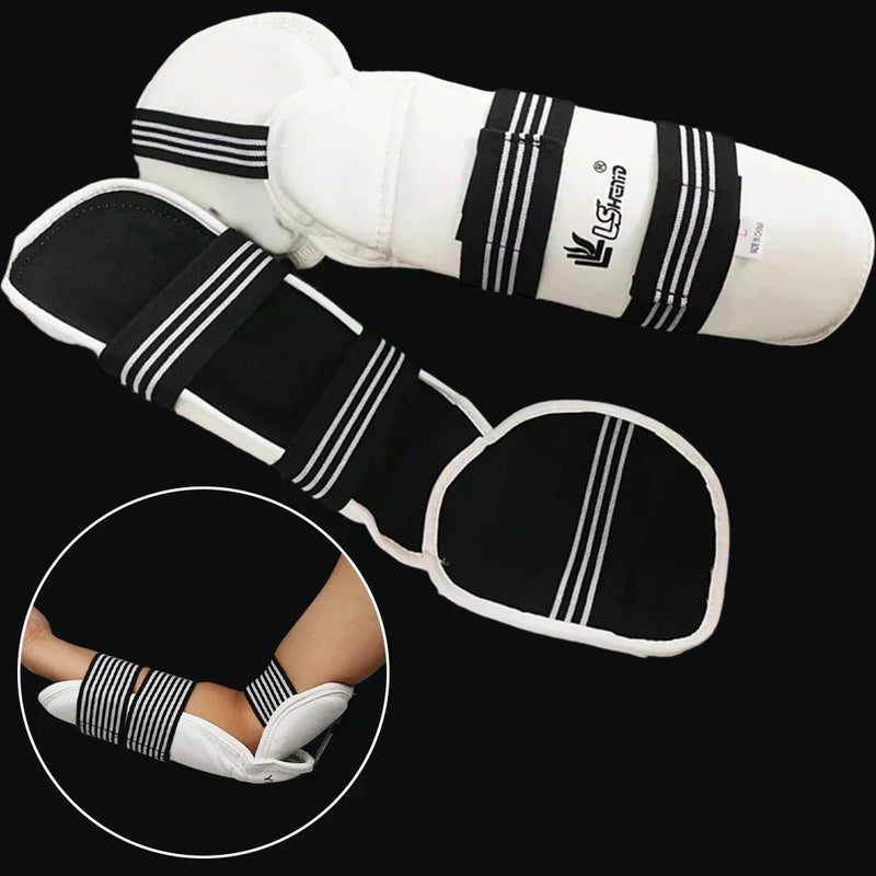Set Guanti & Protezioni Piedi Taekwondo – Sparring Karate, MMA & Kickboxing (EVA Antiurto)