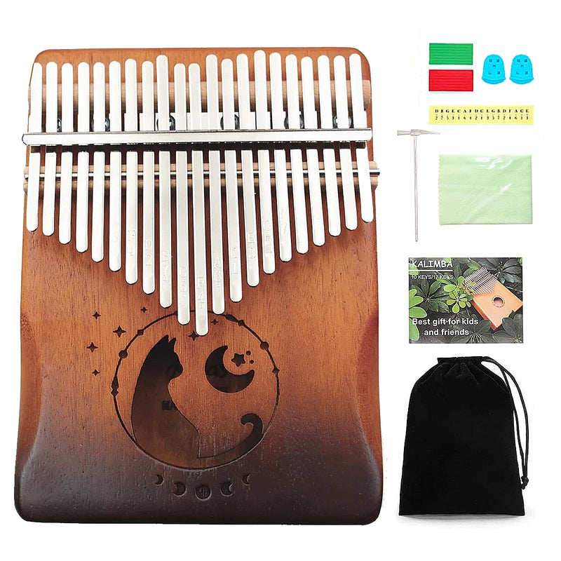 Kalimba Miwayer 17/21 Tasti in Legno Massello

Suono caldo, design artistico e perfetta per iniziare a suonare