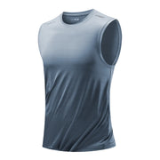 CHRLCK Gilet da corsa uomo Canotta palestra ad asciugatura rapida Fitness Camicia - immagine 14