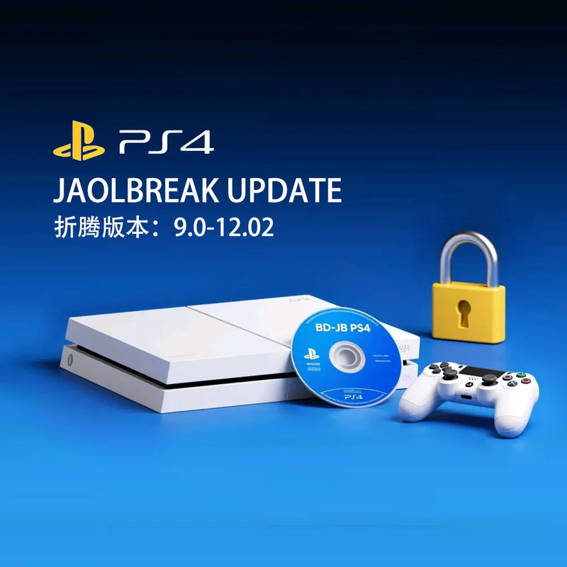 PS4 Jailbreak Disc - Stivale da 1 clic All-in-One per FW 9.0-12.02 - Non è necessario il PC! Gioca ai giochi di backup, allevamento a casa sul tuo PlayStation 4