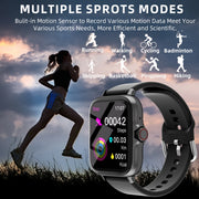 Smartwatch 1.83” Bluetooth Uomo/Donna – Risposta Chiamate, Contapassi, Monitor Sonno per iPhone e Android - Campeda