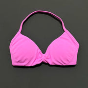 Reggiseno sportivo con spalline Intimo yoga Donna Palestra Top Corsa Esercizio senza - Blossom Pink - immagine 17