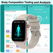 AI Diagnosi Lipidi nel sangue Acido urico Test di composizione corporea Smart Watch - immagine 5