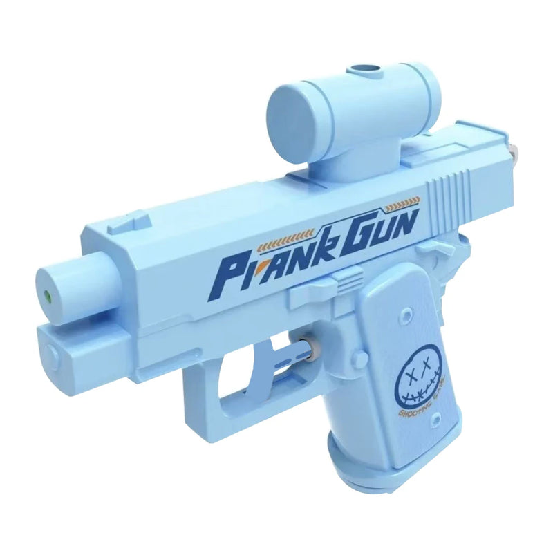 Divertente pistola ad acqua inversa bifacciale - Giocattolo scherzo estivo, mini spruzzatore d'acqua tattico per bambini e adulti, lotta in acqua sulla spiaggia in piscina