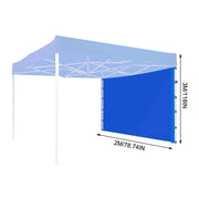 Tenda pieghevole per esterni Parete laterale in tessuto impermeabile antipioggia - immagine 7