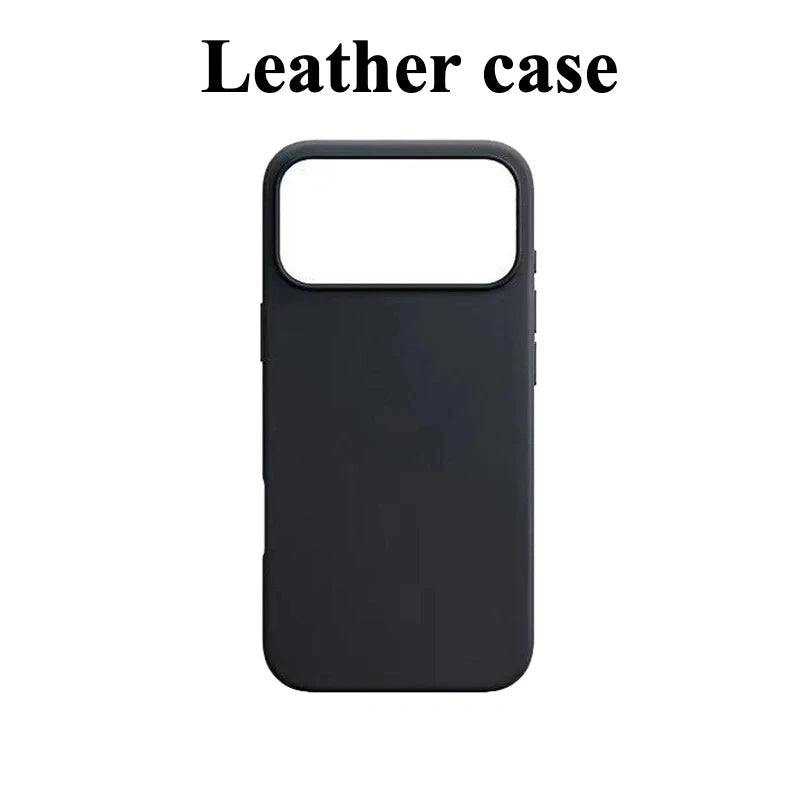 Per Apple Custodia in pelle Magsafe per IPhone 17 Pro Max 17 Air Custodia con ricarica wireless Cover magnetica 16 Pro Max con scatola