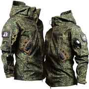 Tuta da combattimento Soft Shell Uniforme militare Giacche militari Top con cappuccio - immagine 10