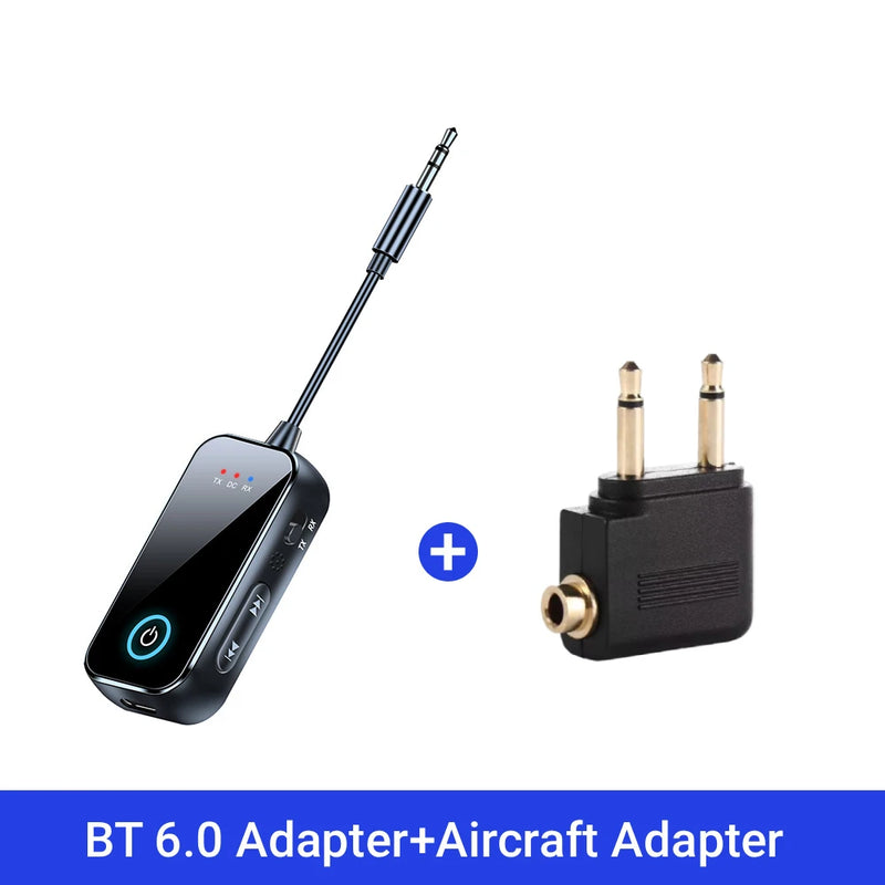 Ricevitore trasmettitore audio Bluetooth 6.0 AUX Adattatore wireless 2 IN 1 da 3 - With AP Converter - immagine 2