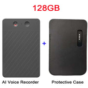 Registratore vocale AI Trascrittura e sommarizzazione con audio ChatGPT Dispositivo - 128GB with Cover - immagine 10