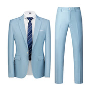 22 colori monopetto abiti da sposa formali abbigliamento uomo moda semplice Business - immagine 6
