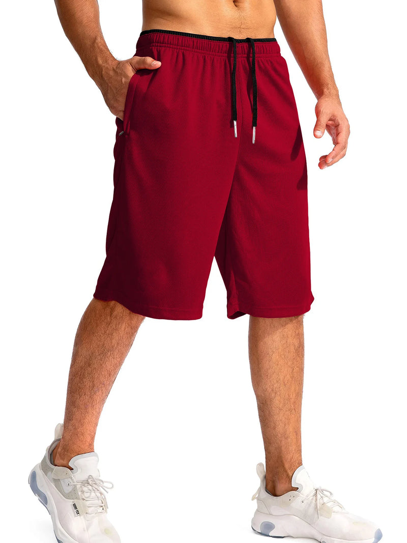 Pantaloncini sportivi da uomo Abbigliamento sportivo basket corsa estivi Pantaloni - immagine 8