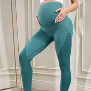 Leggings premaman da donna sopra la pancia Pantaloni yoga per allenamento sportivo - immagine 7