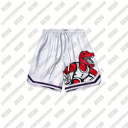 Nuovi Pantaloncini da Basket Uomo con Grafica Dinosauro - immagine 4