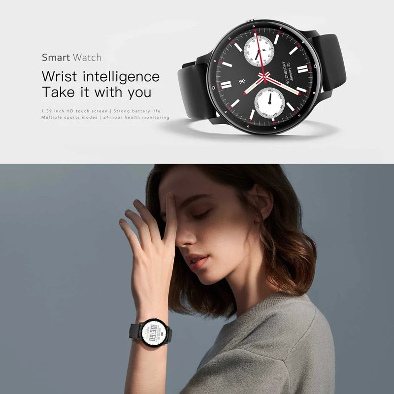Smartwatch Ultra-Sottile per Uomo 100+ Modalità Sportive - immagine 6