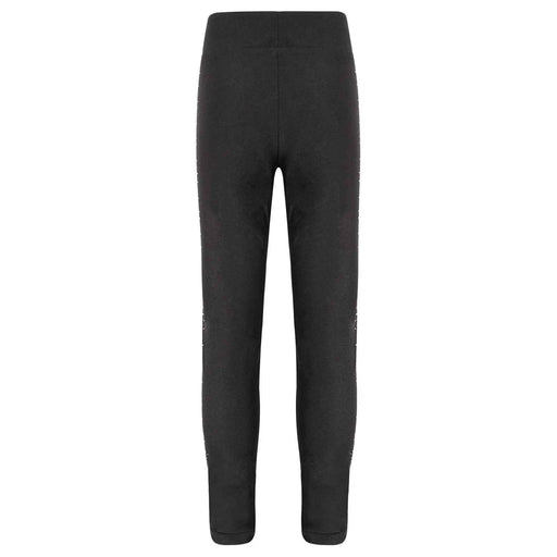 Pantaloni da pattinaggio di figura per ragazze adolescenti Strass laterali Leggings