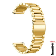 Cinturino Acciaio Inossidabile 20mm/22mm – Compatibile Samsung Galaxy Watch, Huawei GT, Amazfit - Campeda