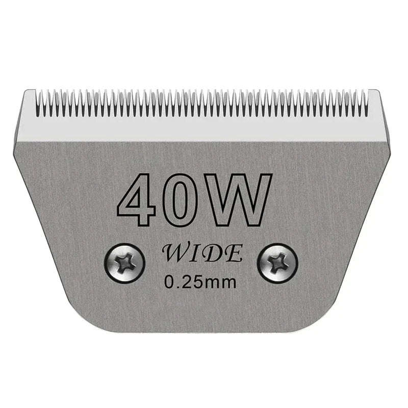 Lama in ceramica staccabile per cani e gatti compatibile con Andis,Oster A5 e 76, tagliapeli per animali serie Wahl KM 10