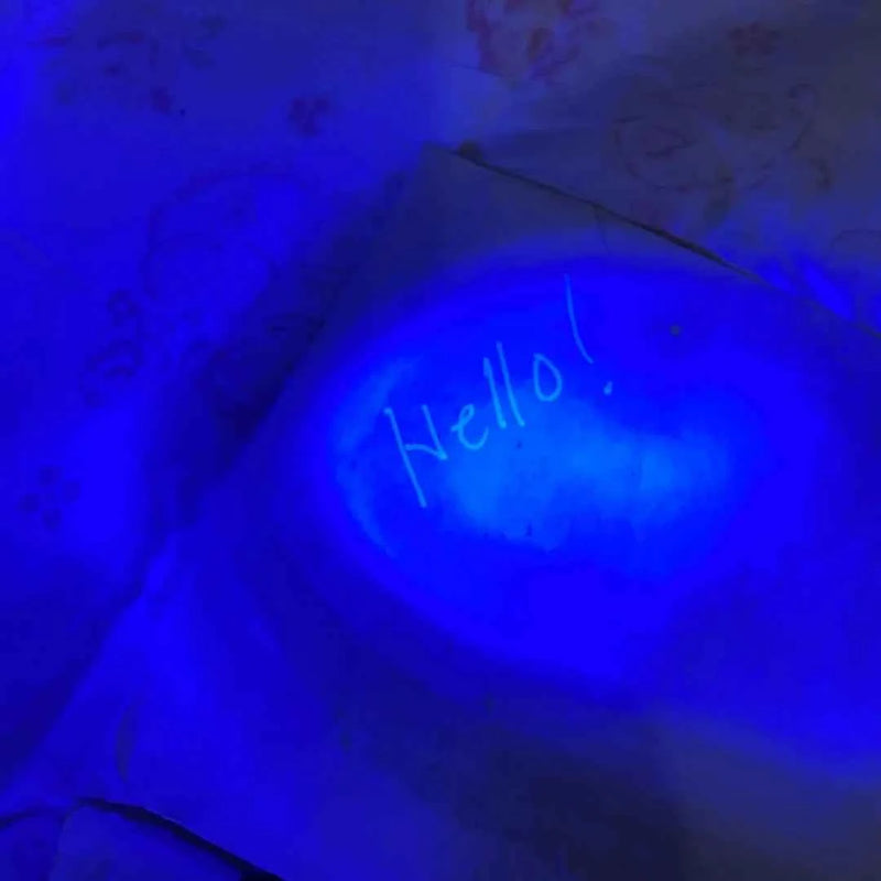 Divertente penna a inchiostro invisibile con matita magica a luce UV per soldi messaggio segreto fluorescente scrittura penna da disegno penne a sfera 1 pezzo