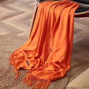 Sciarpa di Pashmina da donna Scialli Morbida sensazione cashmere Foulard viaggio - immagine 2
