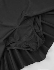 Body da ginnastica per ragazze Vestito balletto pattinaggio bambini Maniche lunghe - immagine 2