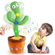 Bambini che ballano cactus parlante giocattoli interattivi parlanti soleggiati cactus peluche elettronico decorazione della casa per bambini regali di Natale