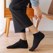 Set 20 calzini da uomo YIQXLICC – sottili, traspiranti, in cotone e poliestere, taglio basso alla caviglia, casual e business EU 38-45 - Campeda