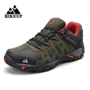 HIKEUP Scarpe da trekking uomo esterno in pelle scamosciata ginnastica tattiche - immagine 6