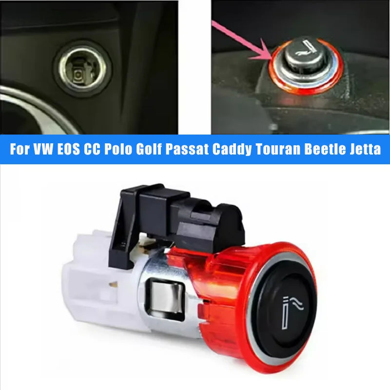 Gruppo Accendisigari per VW EOS CC Polo Golf Passat Caddy Touran Beetle Jetta