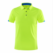Polo da uomo a maniche corte in poliestere – traspirante, casual ed elegante per primavera ed estate - Campeda