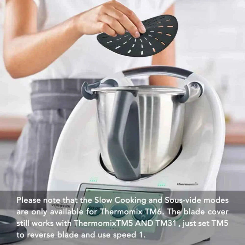 Nylon innovativo coperchio del coltello protezione della copertura della lama compatibile con Vorwerk Thermomix BIMBY TM5 TM6 TM31 utensili da cucina da cucina