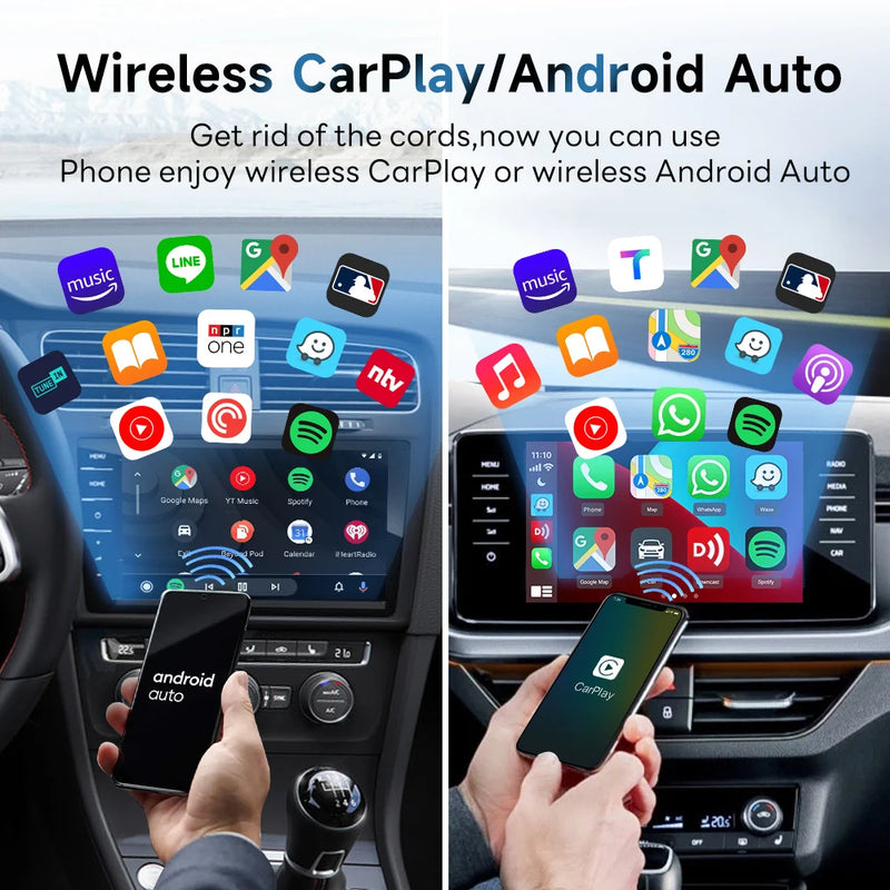 CarlinKit 5.0 Adattatore da Cablato a Wireless per Android Auto - immagine 2