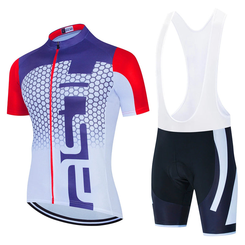 Set di maglie da ciclismo estive Ropa abbigliamento uomo - immagine 17