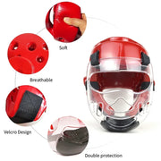 Casco Protettivo Arti Marziali – Headgear Taekwondo, MMA, Boxe & Kickboxing - Campeda