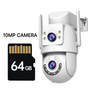 Jooan 4K 8MP HD Wifi PTZ Telecamera Esterna 5G Dual Lens Telecamere IP - immagine 11