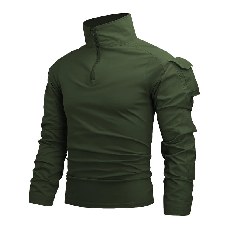 Tuta da combattimento Soft Shell Uniforme militare Giacche militari Top con cappuccio - immagine 15