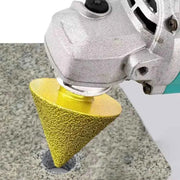Fresa a cono diamantata per smussatura e sbavatura 38/50mm M10 M14, punta per punzonatura ed espansione, mola per lucidatura e intaglio