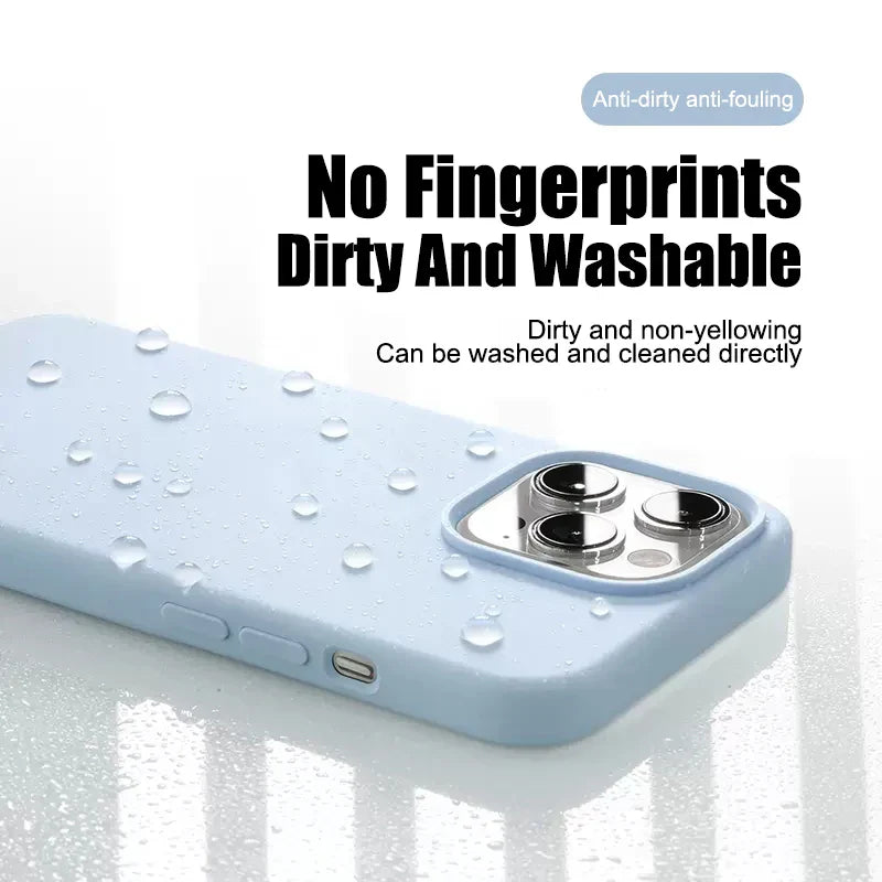 Custodia per telefono in silicone liquido di lusso per APPLE iPhone 11 13 12 14 15 16 Pro Max Custodie per iPhone 15 Plus Custodia protettiva antiurto